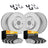 Dynamite Friction 4214-55004 Disc Brake Kit - Front and Rear