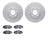 Dynamite Friction 4302-03026 Disc Brake Kit - Front
