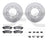 Dynamite Friction 4412-54058 Disc Brake Kit - Rear