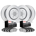 Dynamic Friction 4504-48006 Disc Brake Kit - Front and Rear