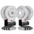 Dynamite Friction 4504-65001 Disc Brake Kit - Front and Rear