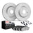 Dynamite Friction 4512-46156 Disc Brake Kit - Front