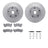 Dynamite Friction 4512-51002 Disc Brake Kit - Front