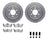 Dynamite Friction 4512-99197 Disc Brake Kit - Rear