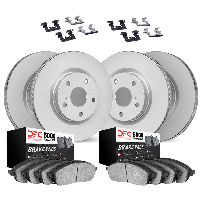 Dynamite Friction 4514-20007 Disc Brake Kit - Front and Rear