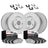 Dynamite Friction 4514-46088 Disc Brake Kit - Front and Rear
