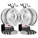 Dynamic Friction 4514-48075 Disc Brake Kit - Front and Rear
