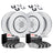 Dynamite Friction 4514-54095 Disc Brake Kit - Front and Rear