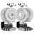 Dynamite Friction 4514-65001 Disc Brake Kit - Front and Rear