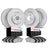 Dynamite Friction 4604-63004 Disc Brake Kit - Front and Rear