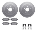 Dynamic Friction 4612-67011 Disc Brake Kit - Rear