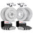 Dynamite Friction 4614-10933 Disc Brake Kit - Front and Rear