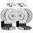 Dynamite Friction 4614-11480 Disc Brake Kit - Front and Rear