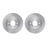 Dynamite Friction 6002-01003 Disc Brake Rotor Set - Front