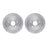 Dynamite Friction 6002-01005 Disc Brake Rotor Set - Rear