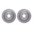 Dynamite Friction 6002-03029 Disc Brake Rotor Set - Rear