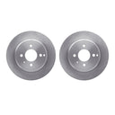 Dynamic Friction 6002-27017 Disc Brake Rotor Set - Rear