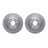 Dynamite Friction 6002-31087 Disc Brake Rotor Set - Rear