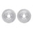 Dynamite Friction 6002-42004 Disc Brake Rotor Set - Rear