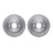 Dynamite Friction 6002-54003 Disc Brake Rotor Set - Rear