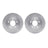 Dynamite Friction 6002-54161 Disc Brake Rotor Set - Front