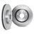 Dynamite Friction 6002-54243 Disc Brake Rotor Set - Front