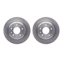 Dynamic Friction 6002-58016 Disc Brake Rotor Set - Rear