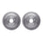 Dynamite Friction 6002-59046 Disc Brake Rotor Set - Rear