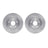 Dynamite Friction 6002-59050 Disc Brake Rotor Set - Front