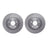 Dynamite Friction 6002-63046 Disc Brake Rotor Set - Front