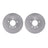 Dynamite Friction 6002-63088 Disc Brake Rotor Set - Front