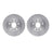 Dynamite Friction 6002-75000 Disc Brake Rotor Set - Front