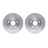Dynamite Friction 6002-76110 Disc Brake Rotor Set - Front