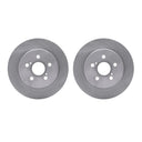 Dynamic Friction 6002-76148 Disc Brake Rotor Set - Rear