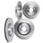 Dynamite Friction 6004-42020 Disc Brake Rotor Set - Front and Rear