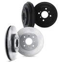 Dynamic Friction 6004-67027 Disc Brake Kit - Front and Rear
