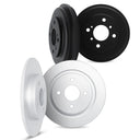 Dynamic Friction 6004-74000 Disc Brake Kit - Front and Rear