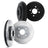 Dynamite Friction 6004-76038 Disc Brake Kit - Front and Rear