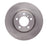 Dynamite Friction 604-31036D Disc Brake Rotor - Front Left