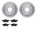 Dynamic Friction 6202-99510 Disc Brake Kit - Rear