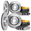 Dynamic Friction 6204-76021 Disc Brake Kit - Front and Rear