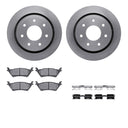 Dynamic Friction 6212-54025 Disc Brake Kit - Rear