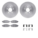 Dynamic Friction 6212-56109 Disc Brake Kit - Front