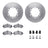 Dynamite Friction 6212-63538 Disc Brake Kit - Rear