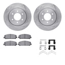 Dynamic Friction 6212-68001 Disc Brake Kit - Front