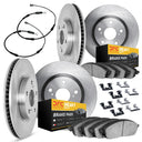 Dynamic Friction 6224-40017 Disc Brake Kit - Front and Rear