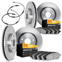 Dynamic Friction 6234-40011 Disc Brake Kit - Front and Rear