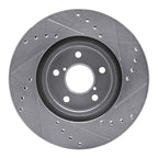 Dynamite Friction 631-13009L Disc Brake Rotor - Front Left