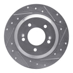 Dynamite Friction 631-21014R Disc Brake Rotor - Rear Right