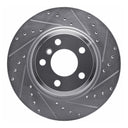 Dynamite Friction 631-31109R Disc Brake Rotor - Rear Right